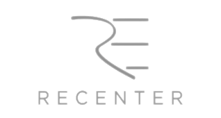 Logo for Recenter organization or brand